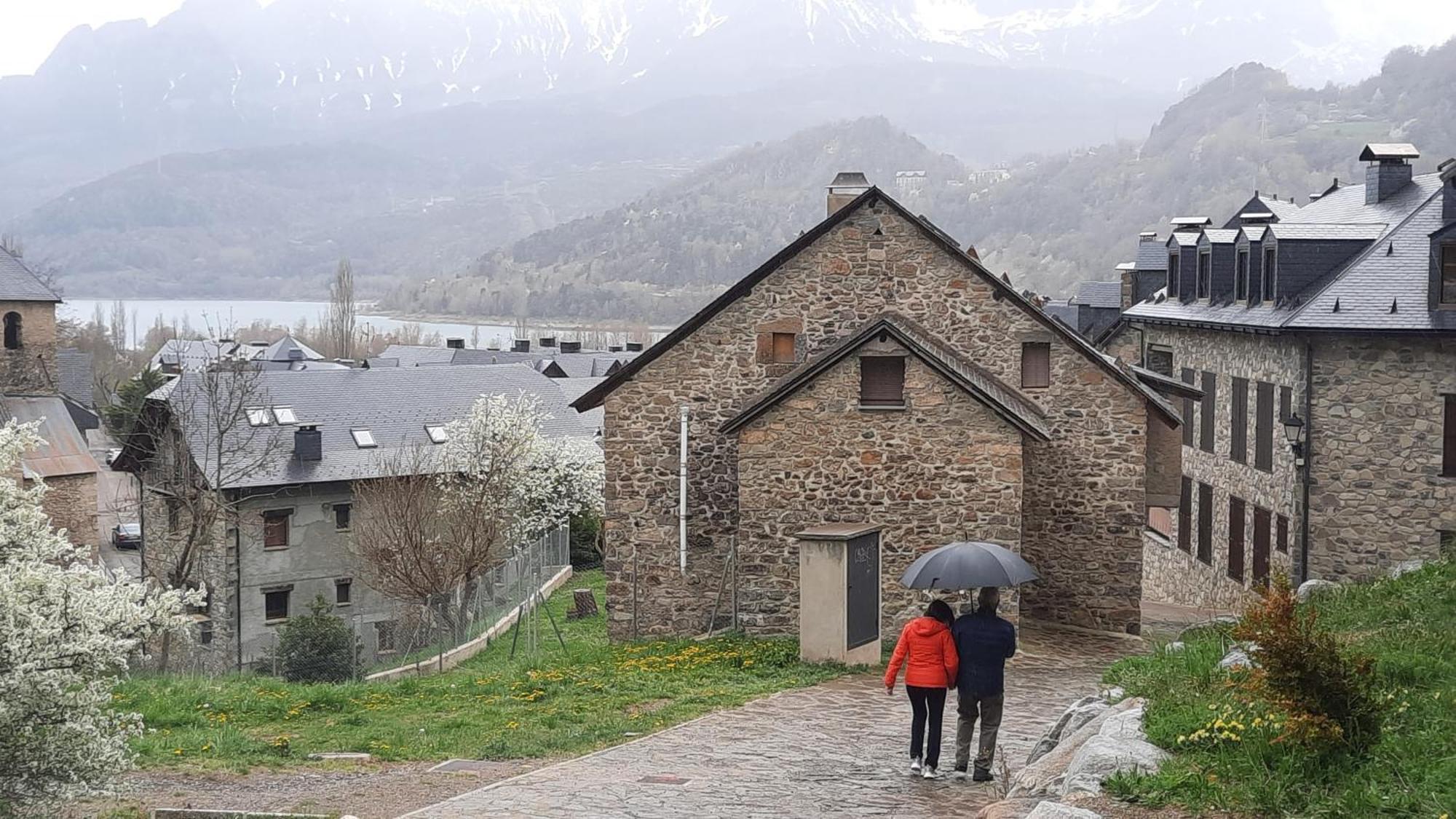 Casa Ega Lägenhet El Pueyo de Jaca Exteriör bild